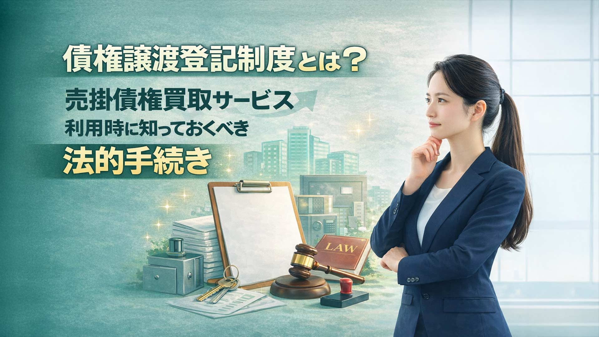 債権譲渡登記制度とは？ 売掛債権買取サービス利用時に知っておくべき法的手続き